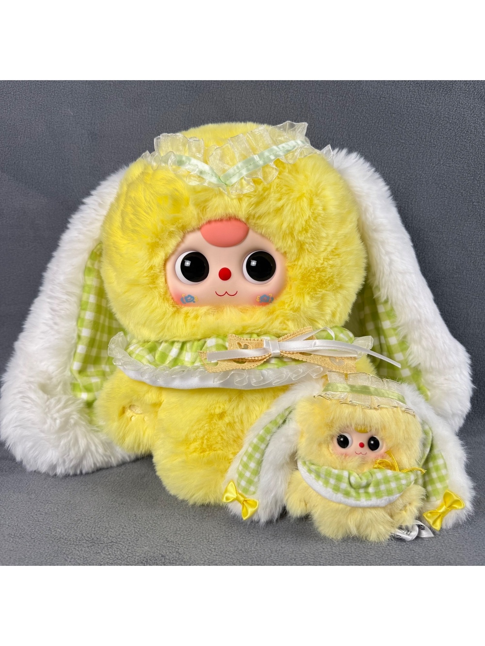 Baby Three Pocket Bunny 400% - Bright Yellow with FREE mini!